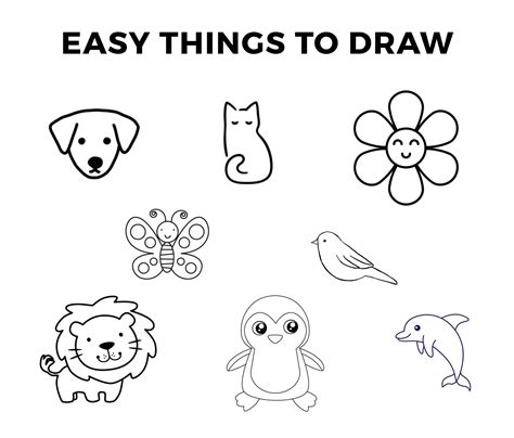 drawing ideas easy sketch